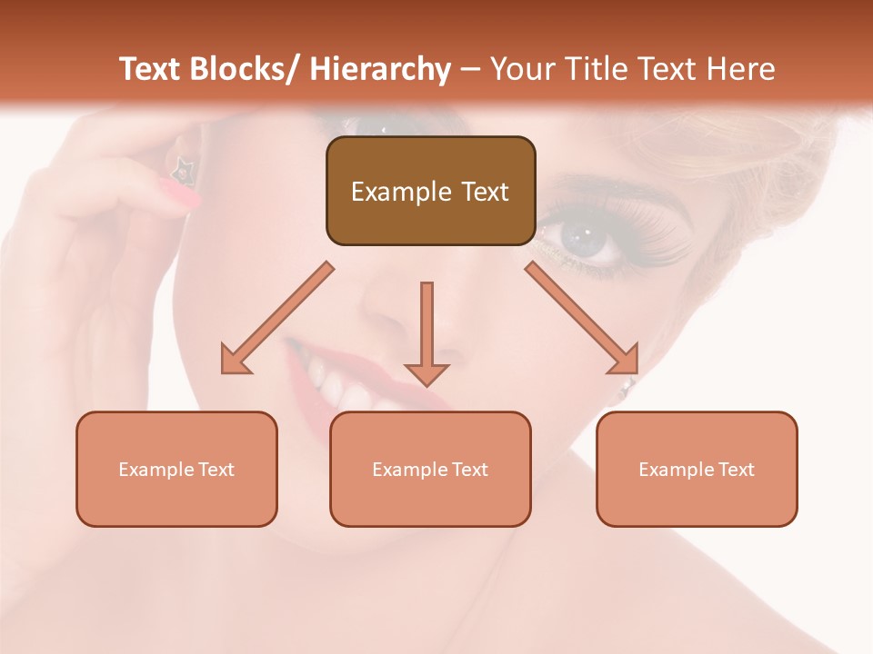 Woman Sensual Sexy PowerPoint Template