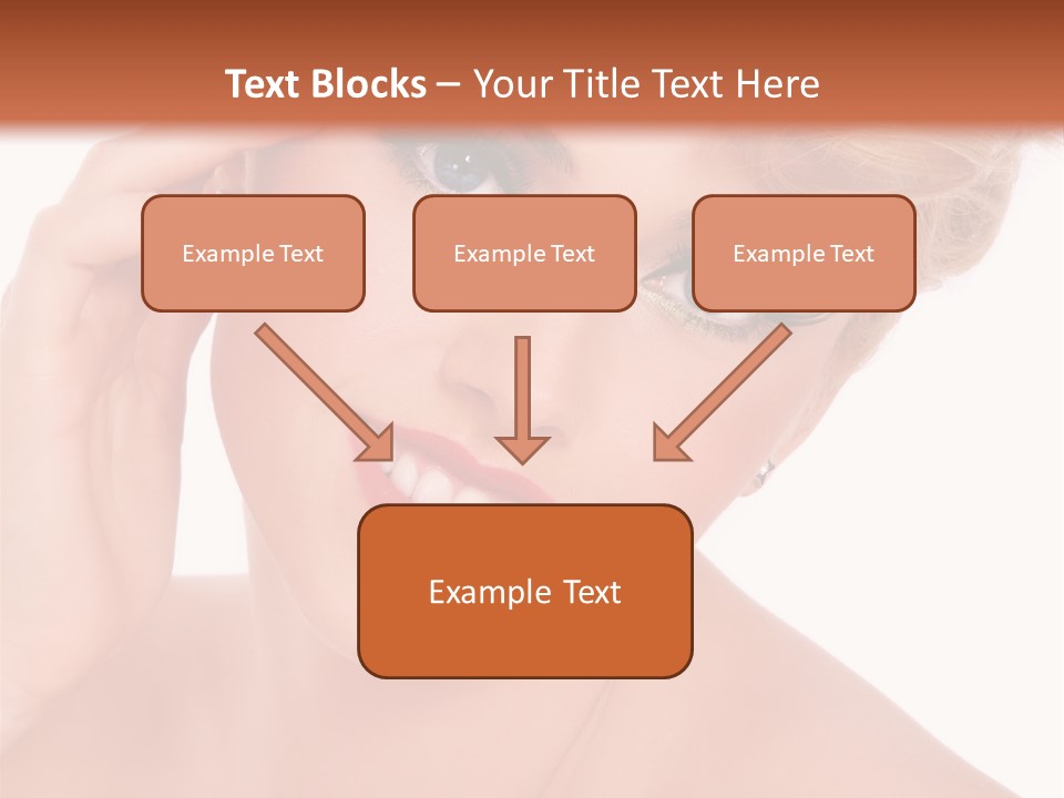 Woman Sensual Sexy PowerPoint Template