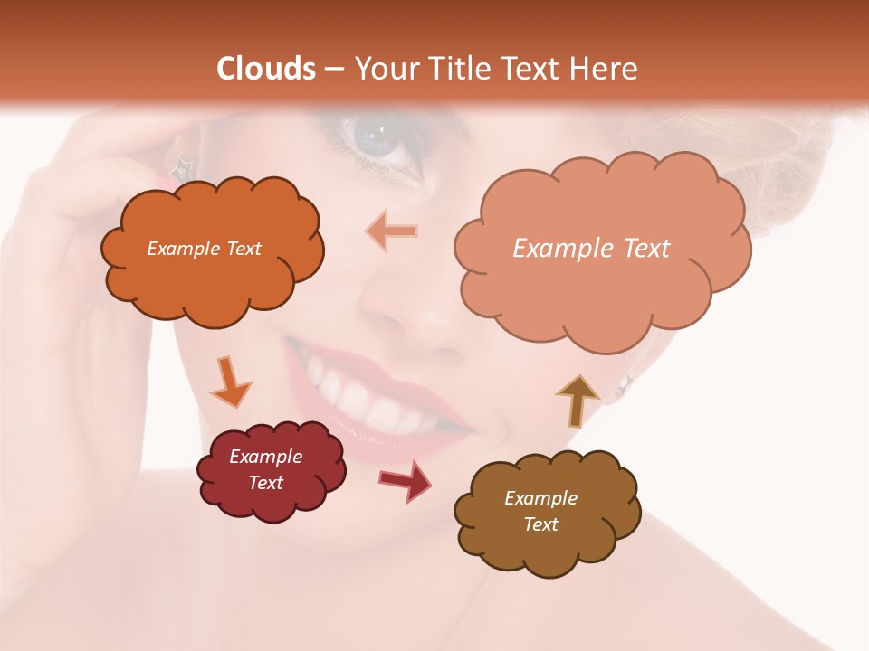 Woman Sensual Sexy PowerPoint Template