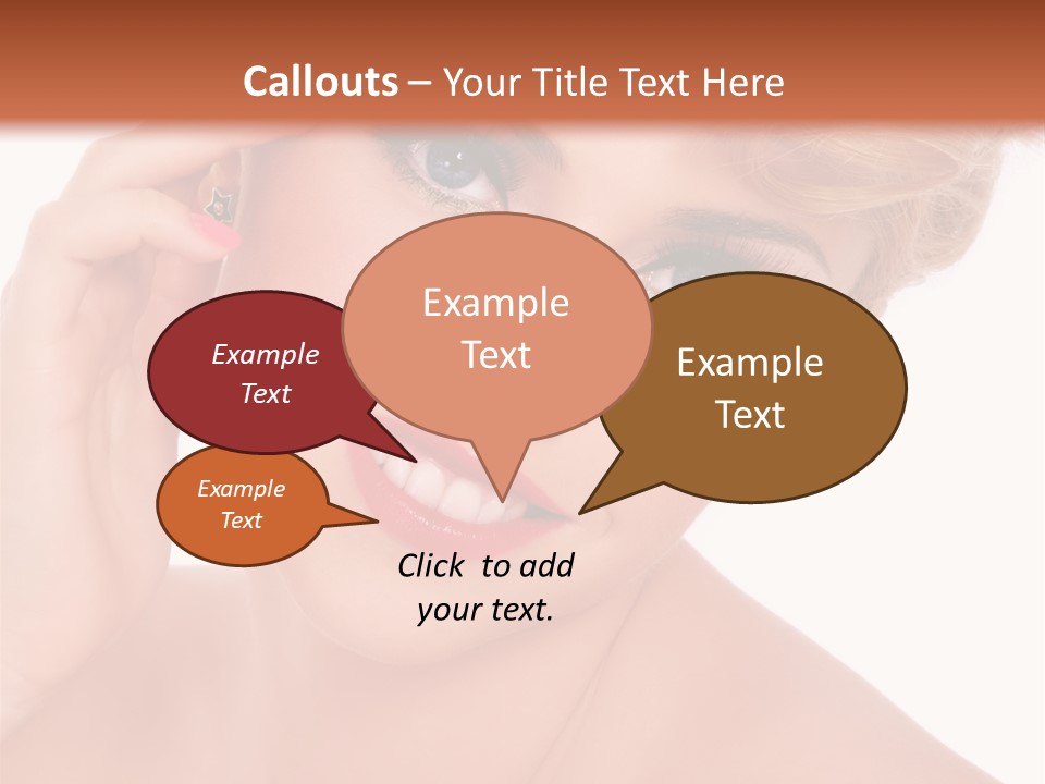 Woman Sensual Sexy PowerPoint Template