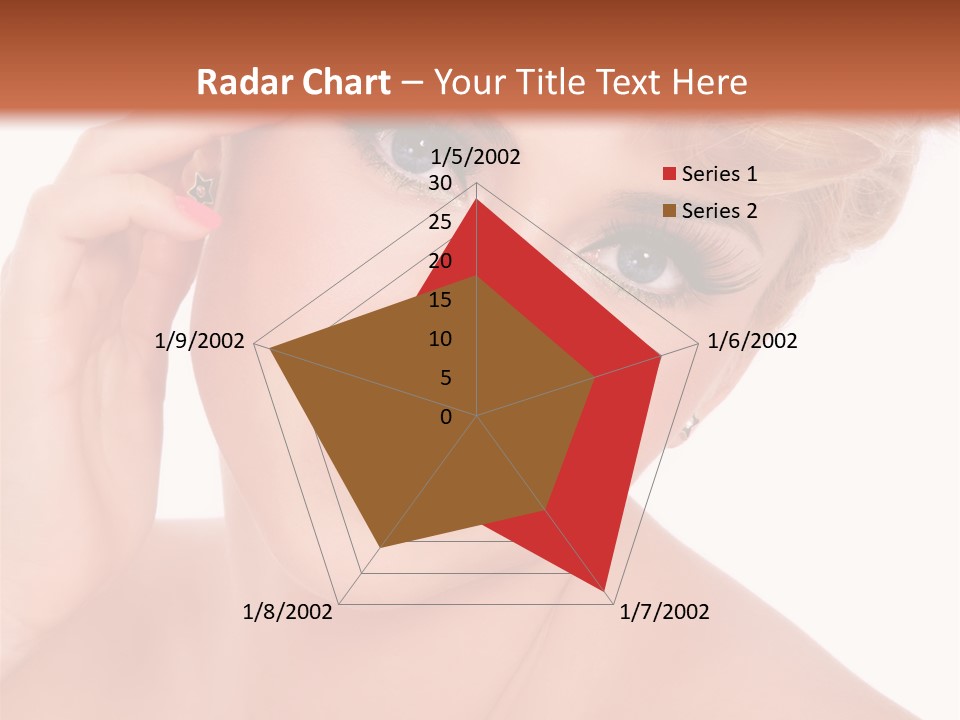 Woman Sensual Sexy PowerPoint Template