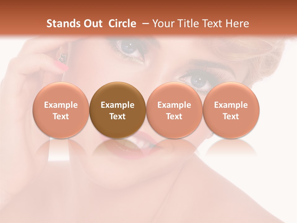 Woman Sensual Sexy PowerPoint Template