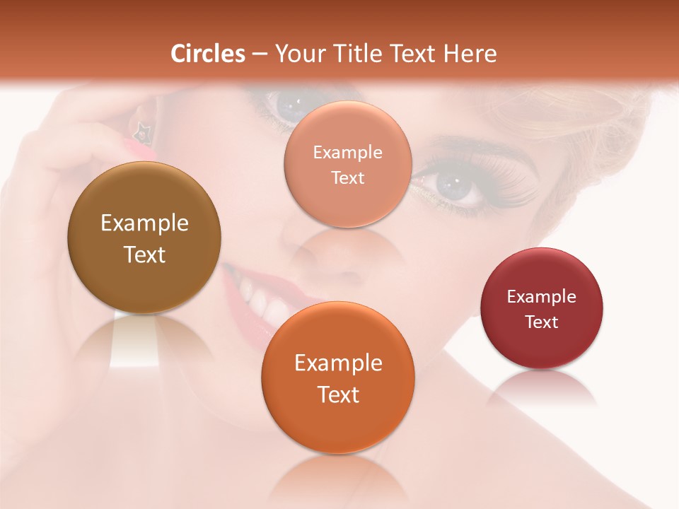 Woman Sensual Sexy PowerPoint Template