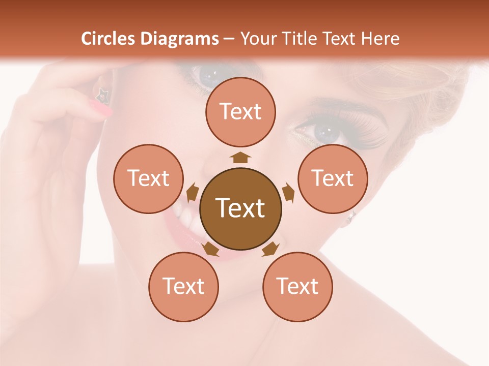 Woman Sensual Sexy PowerPoint Template