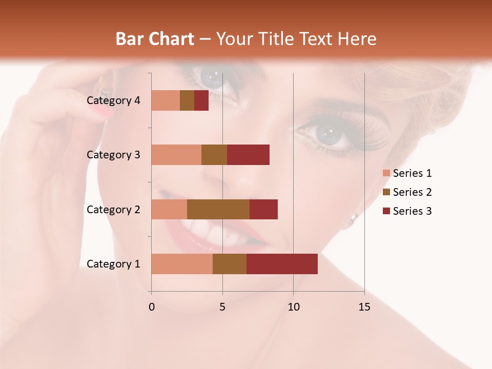 Woman Sensual Sexy PowerPoint Template