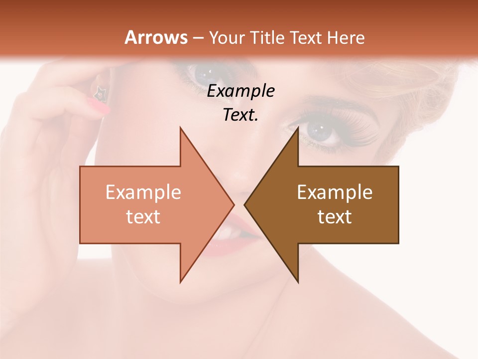 Woman Sensual Sexy PowerPoint Template