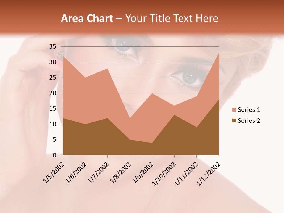 Woman Sensual Sexy PowerPoint Template
