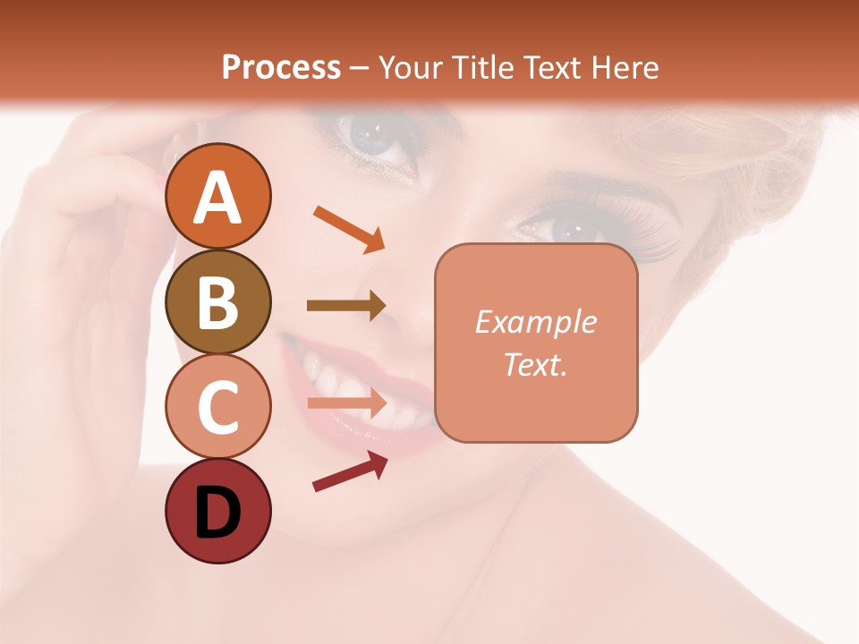 Woman Sensual Sexy PowerPoint Template