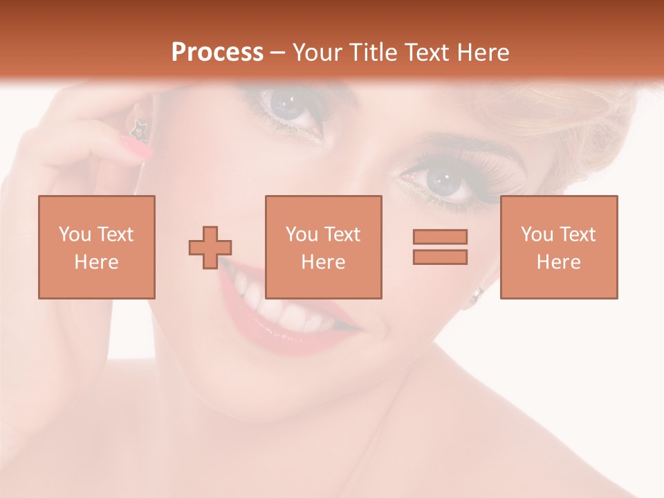 Woman Sensual Sexy PowerPoint Template