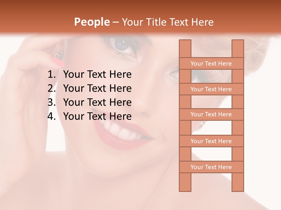 Woman Sensual Sexy PowerPoint Template