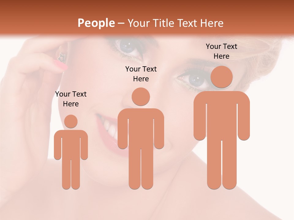 Woman Sensual Sexy PowerPoint Template