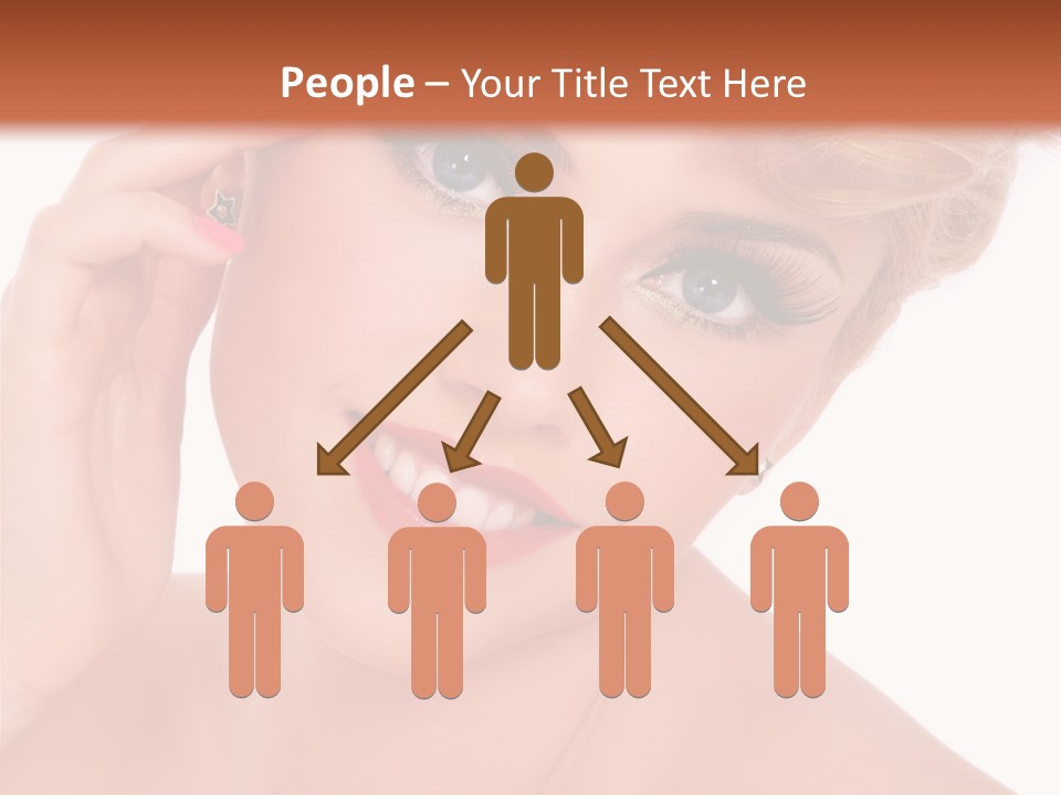 Woman Sensual Sexy PowerPoint Template