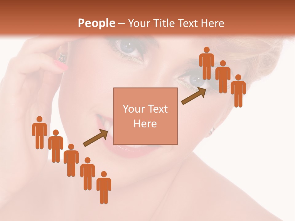 Woman Sensual Sexy PowerPoint Template