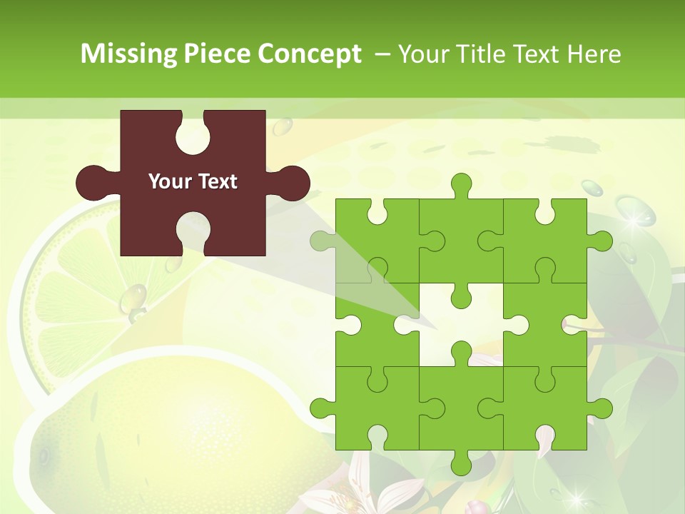 Health Summer Flowers PowerPoint Template