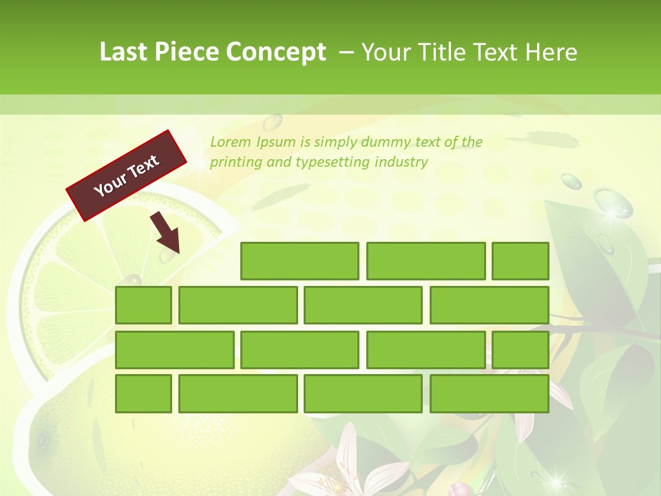 Health Summer Flowers PowerPoint Template