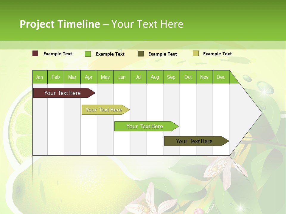 Health Summer Flowers PowerPoint Template