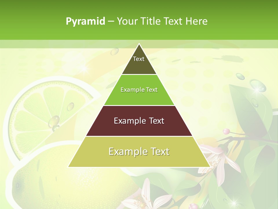 Health Summer Flowers PowerPoint Template