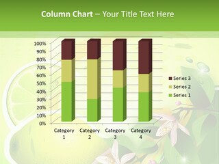 Health Summer Flowers PowerPoint Template