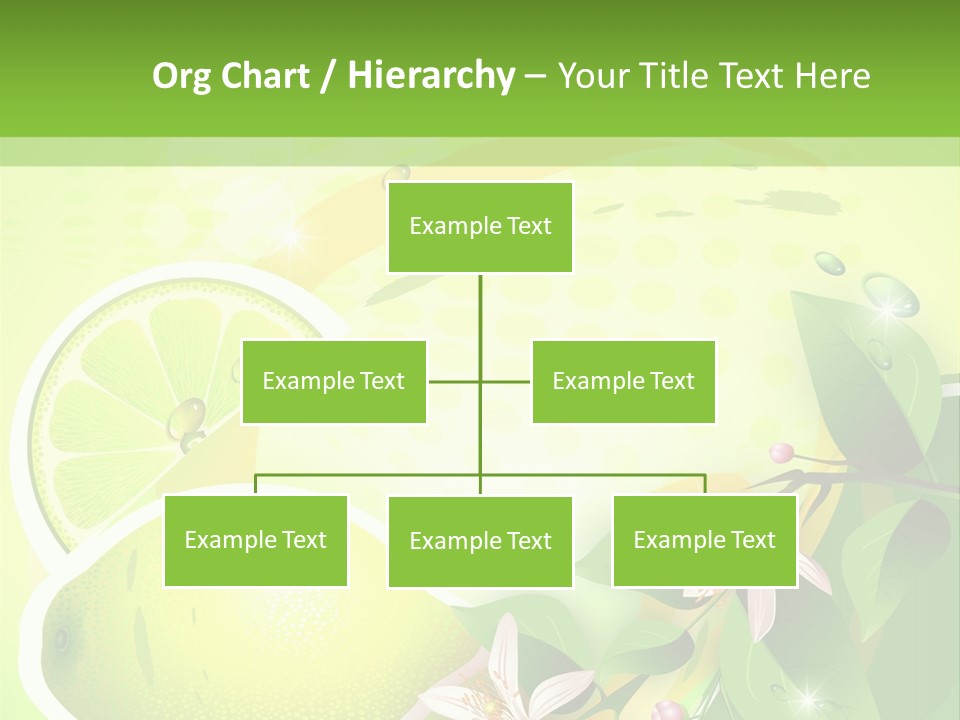 Health Summer Flowers PowerPoint Template
