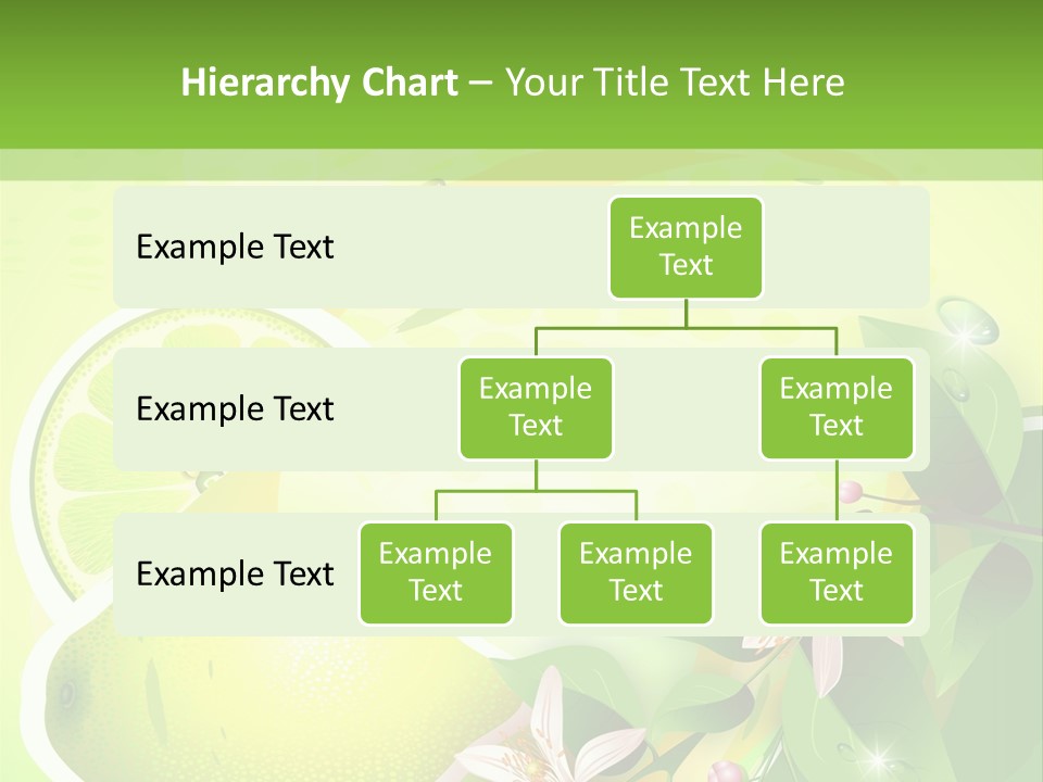Health Summer Flowers PowerPoint Template
