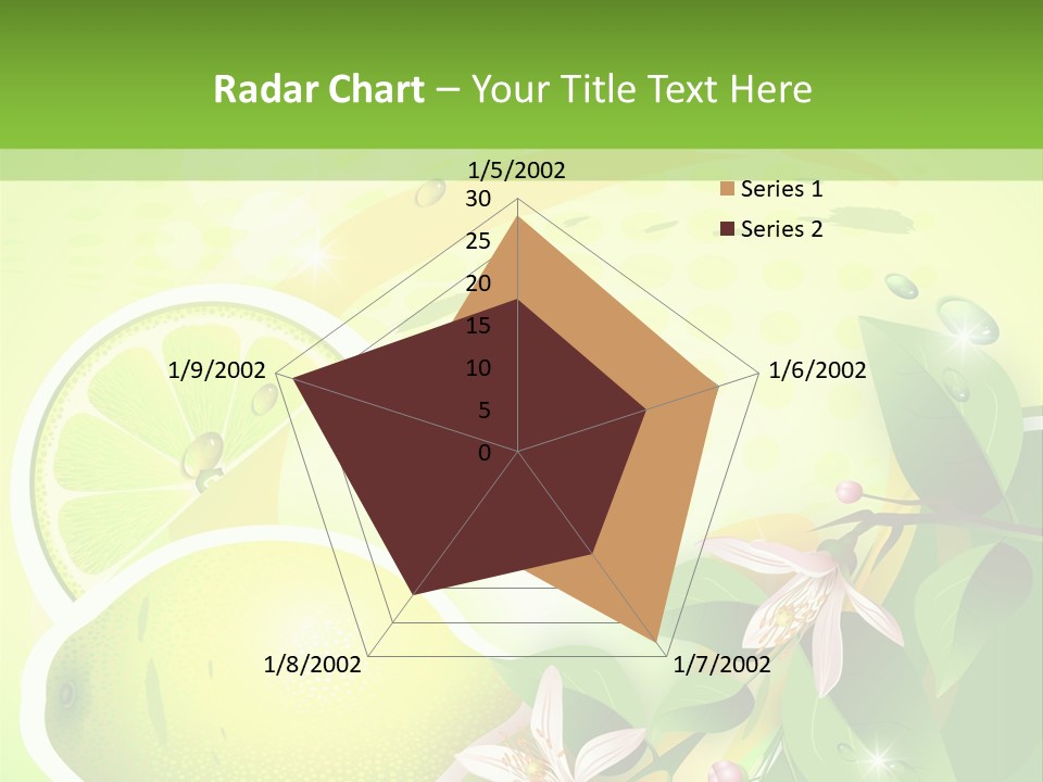 Health Summer Flowers PowerPoint Template