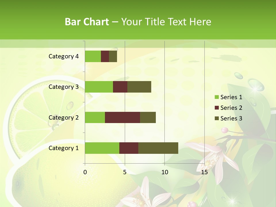 Health Summer Flowers PowerPoint Template