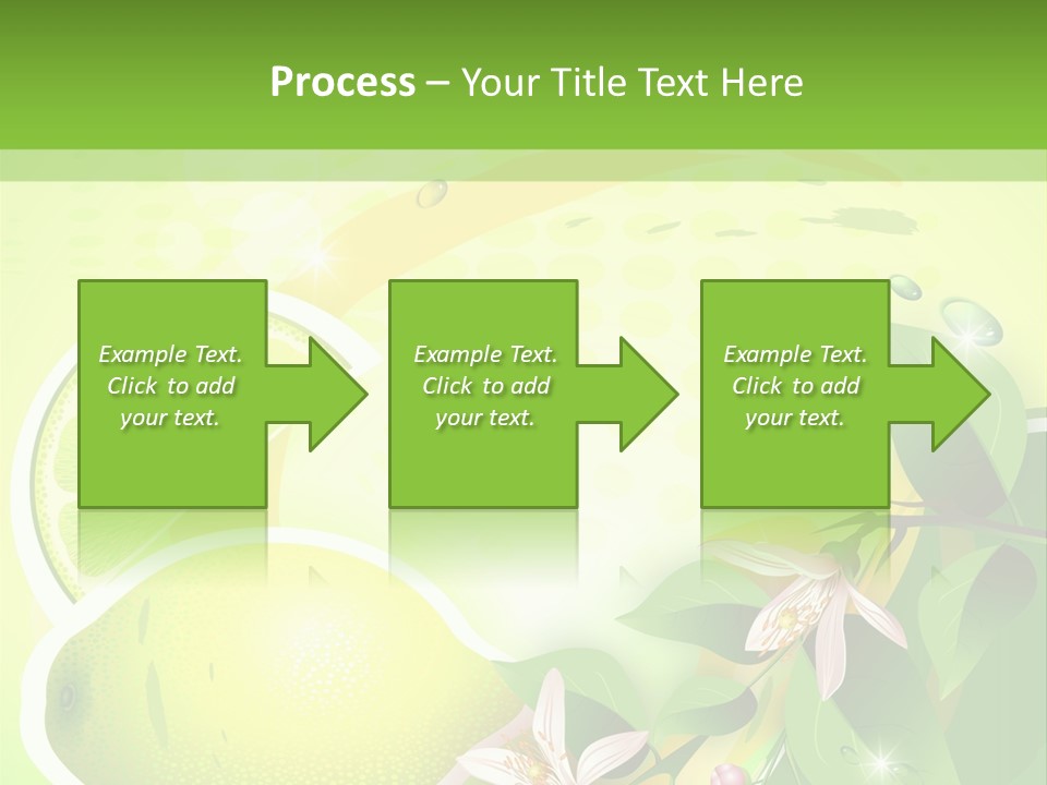 Health Summer Flowers PowerPoint Template