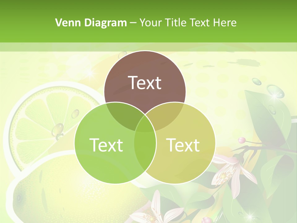 Health Summer Flowers PowerPoint Template