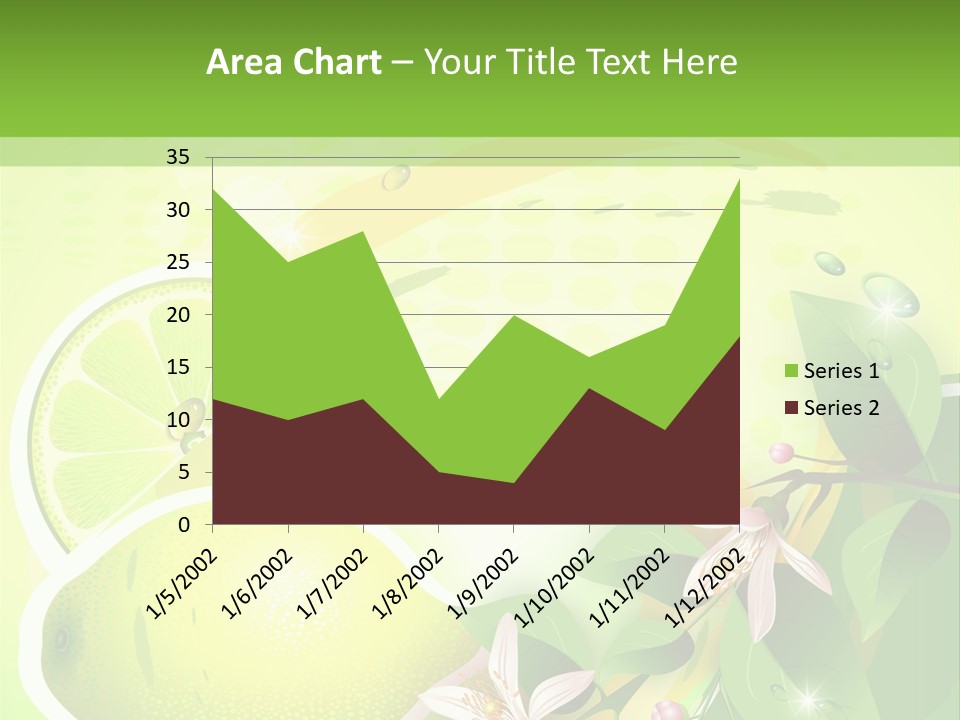 Health Summer Flowers PowerPoint Template