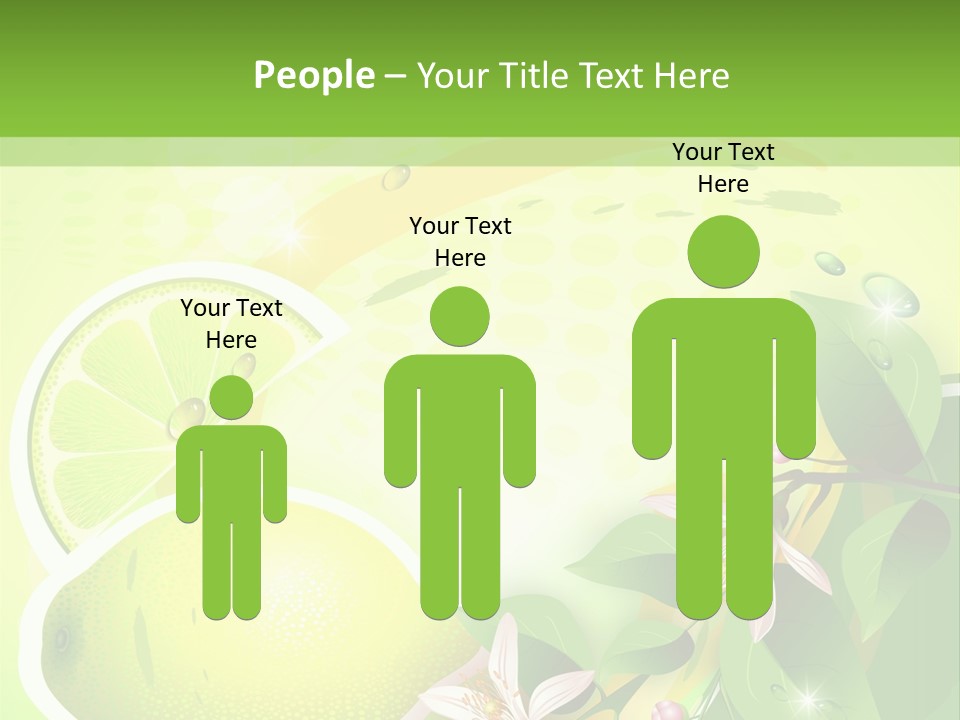 Health Summer Flowers PowerPoint Template