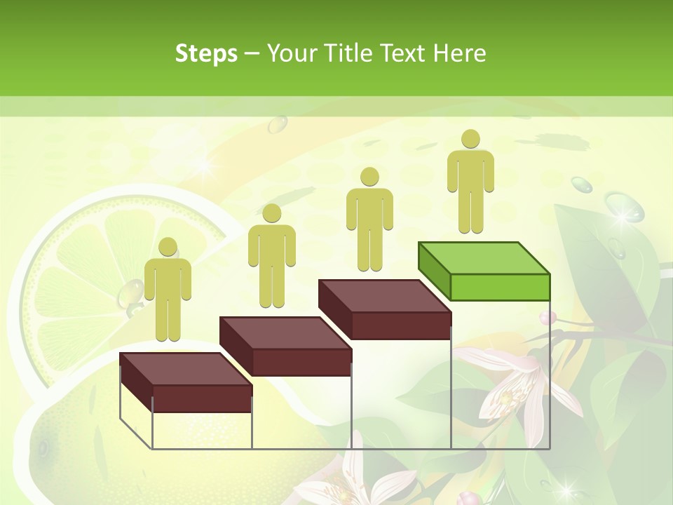 Health Summer Flowers PowerPoint Template