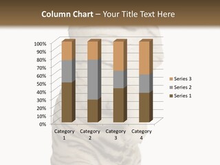 Striped Fang Creature PowerPoint Template