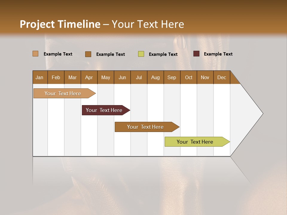 Jewellery Gilt Body PowerPoint Template