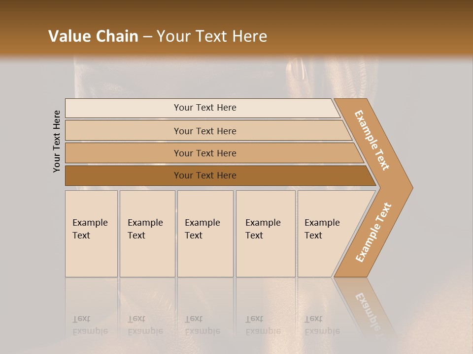 Jewellery Gilt Body PowerPoint Template