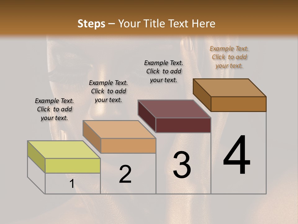 Jewellery Gilt Body PowerPoint Template