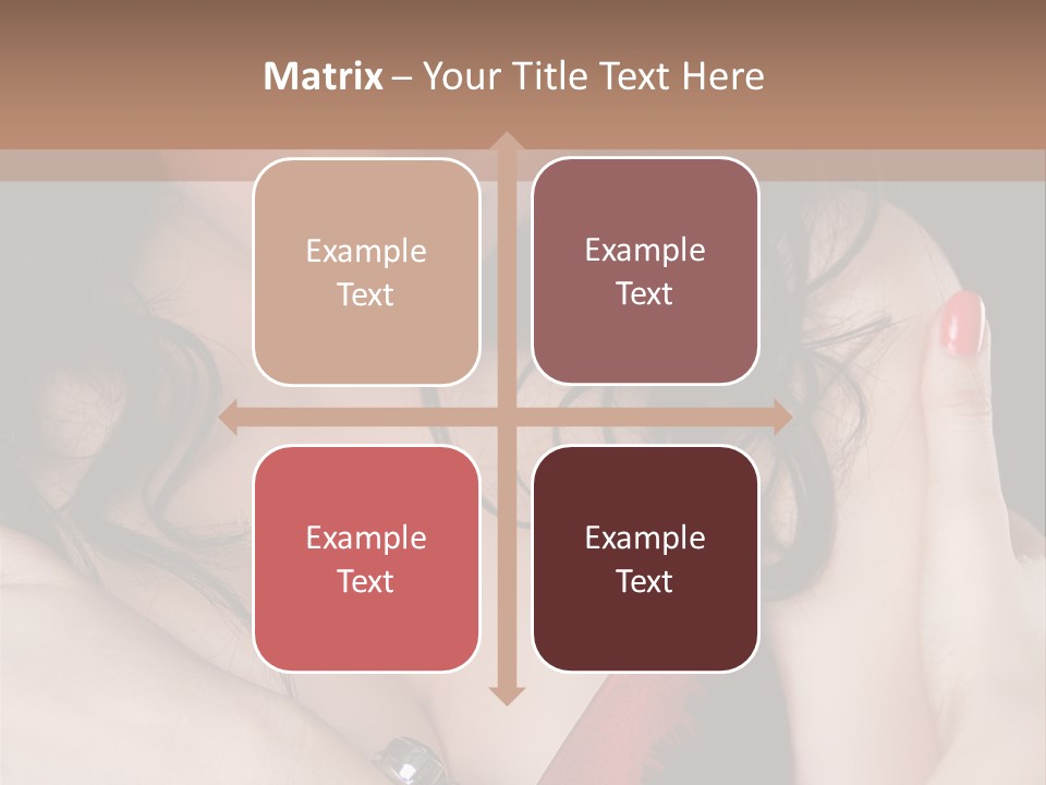 Make Red Touch PowerPoint Template