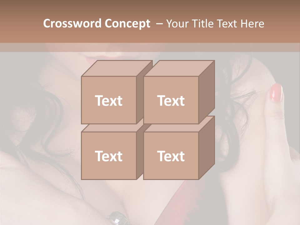 Make Red Touch PowerPoint Template