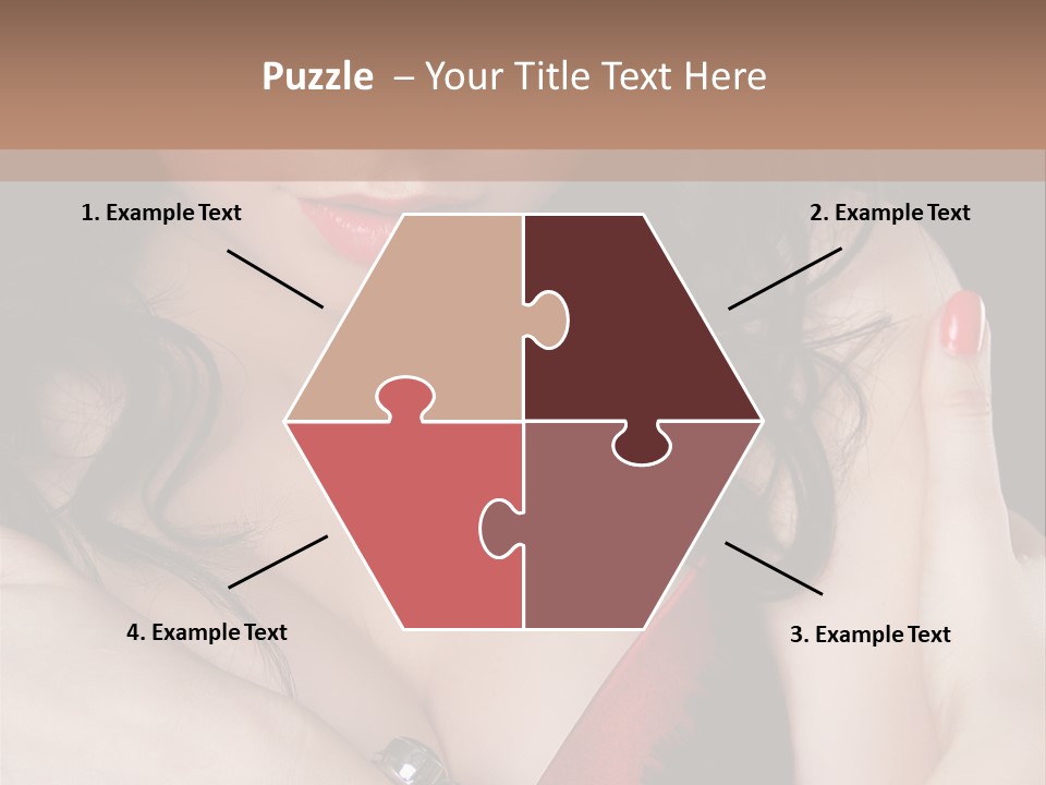 Make Red Touch PowerPoint Template
