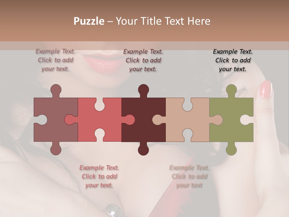 Make Red Touch PowerPoint Template