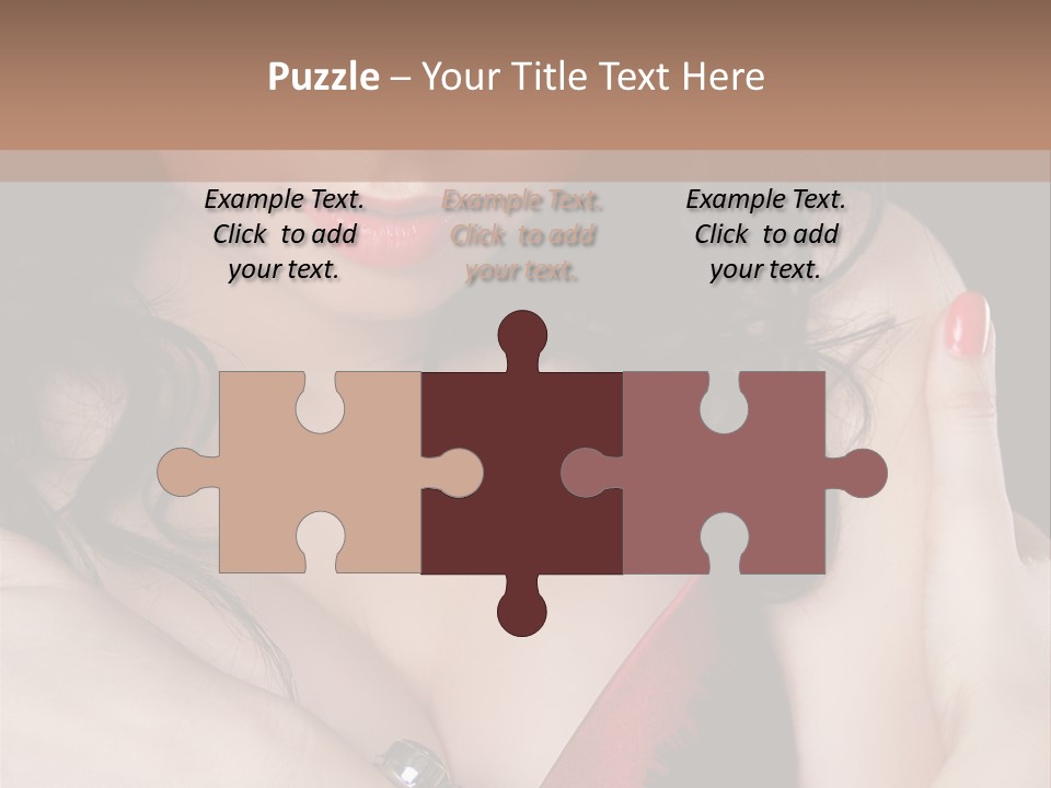 Make Red Touch PowerPoint Template