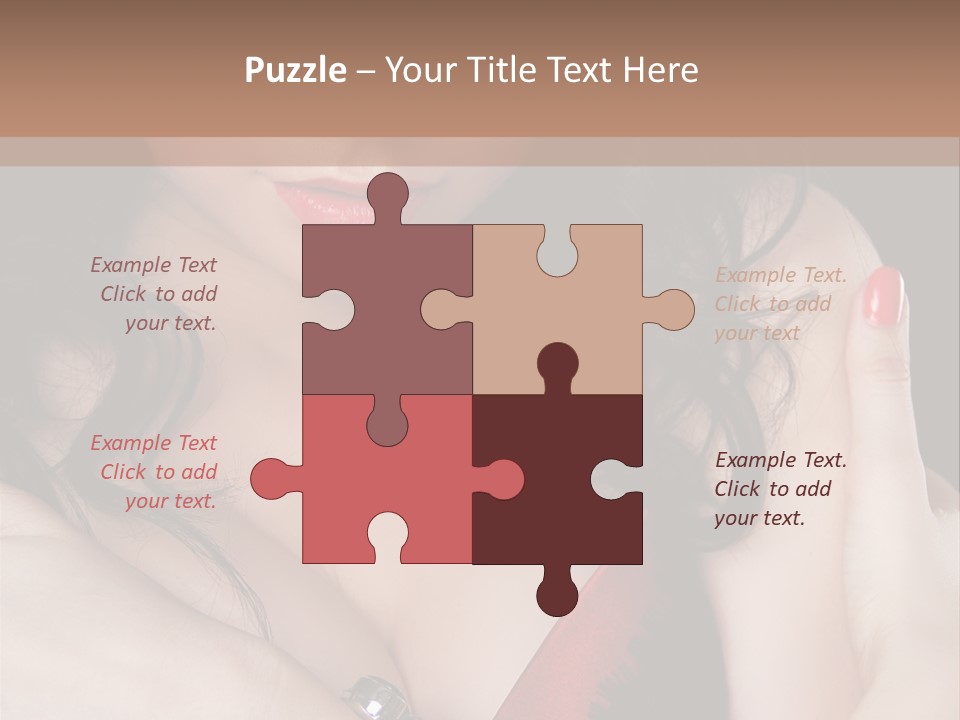 Make Red Touch PowerPoint Template
