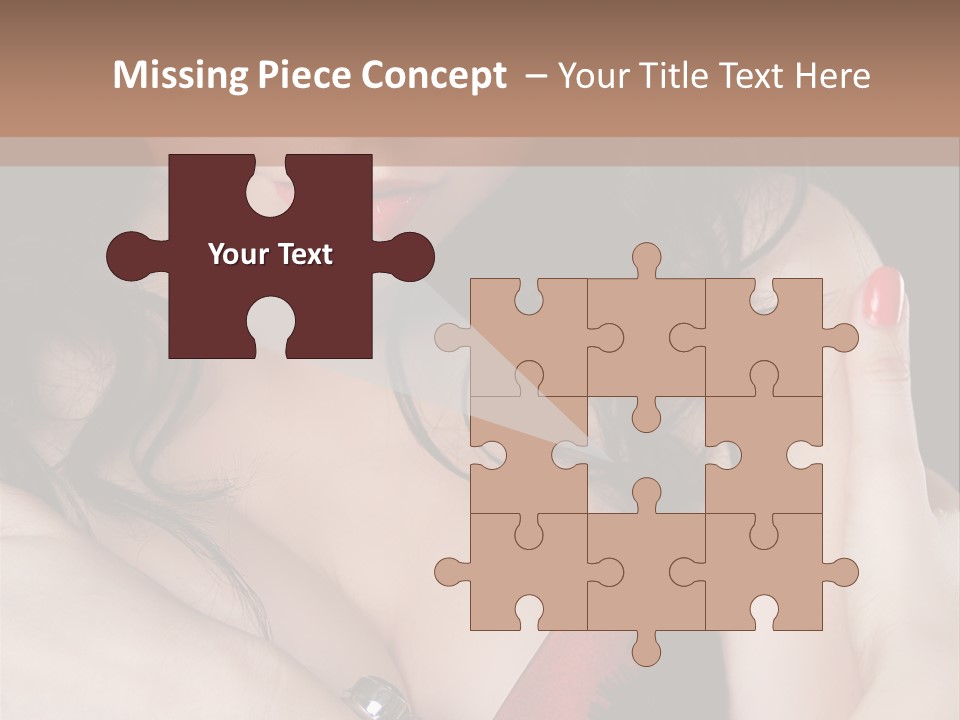 Make Red Touch PowerPoint Template