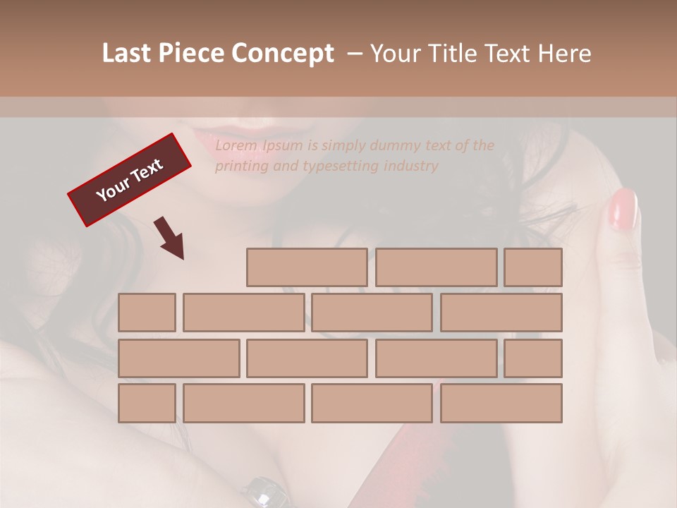 Make Red Touch PowerPoint Template