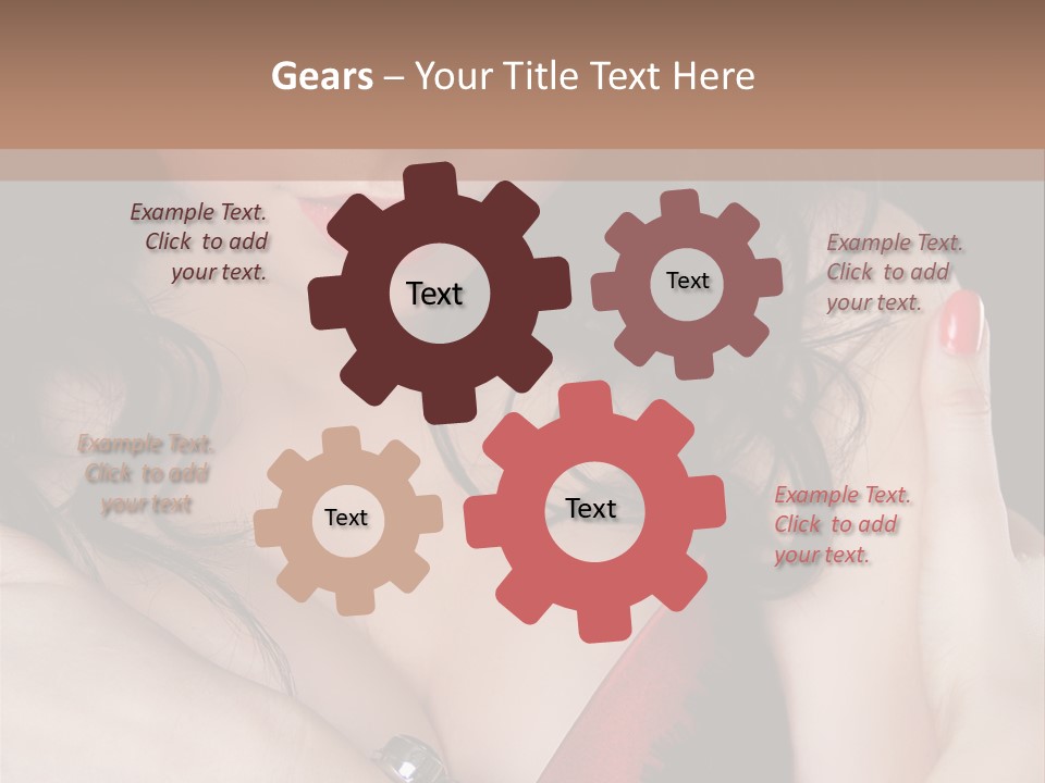 Make Red Touch PowerPoint Template