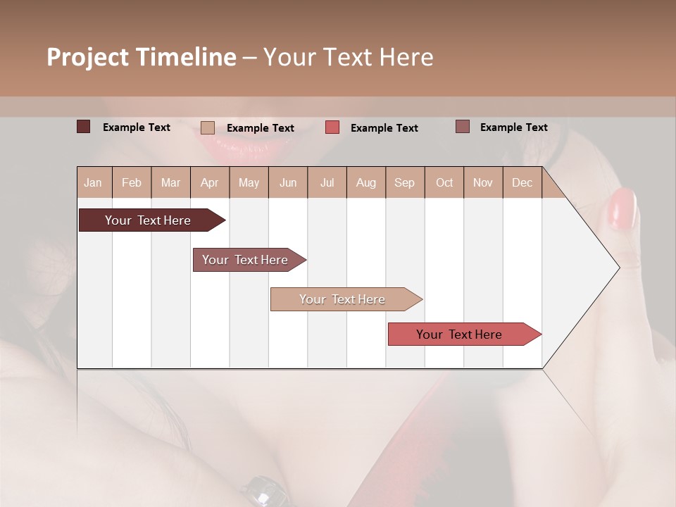 Make Red Touch PowerPoint Template
