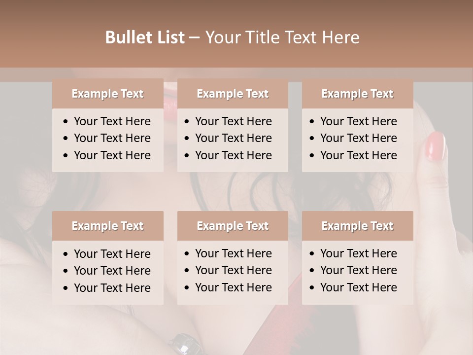 Make Red Touch PowerPoint Template