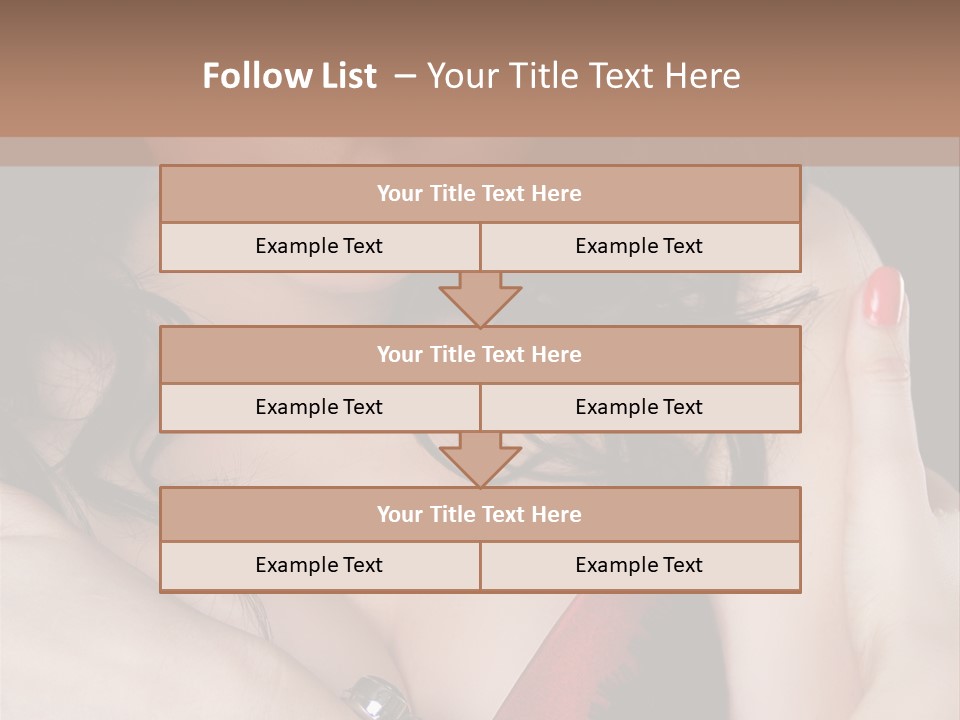 Make Red Touch PowerPoint Template