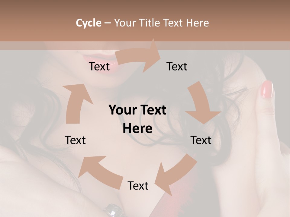 Make Red Touch PowerPoint Template