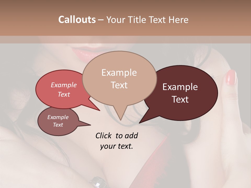 Make Red Touch PowerPoint Template
