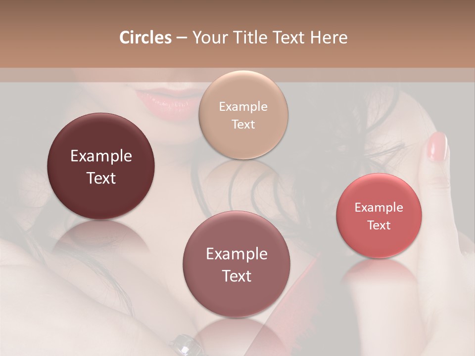 Make Red Touch PowerPoint Template